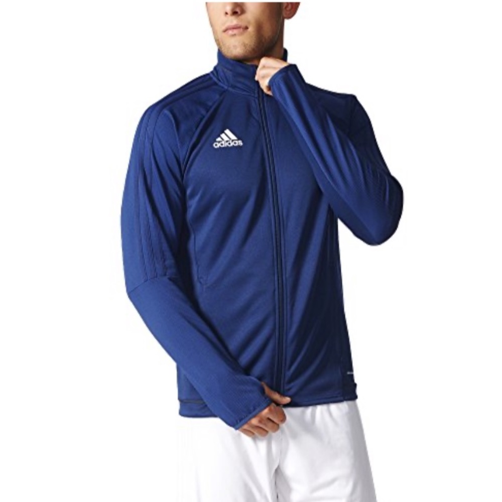 ✨adidas tiro 17 dark blue training jacket✨